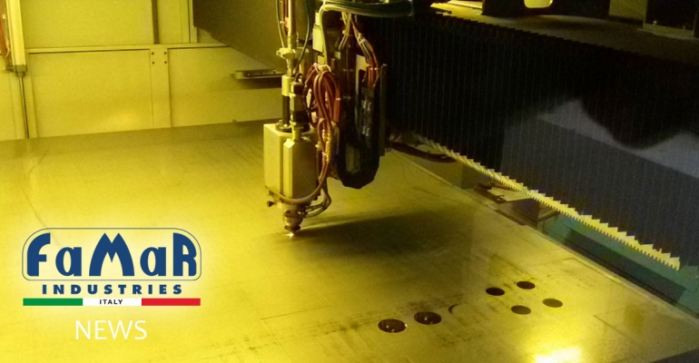 Nuovo impianto taglio laser delle lamiere