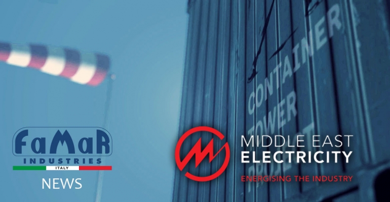 MIDDLE EAST ELECTRICITY 2017 &ndash; DUBAI 14-16 FEBBRAIO